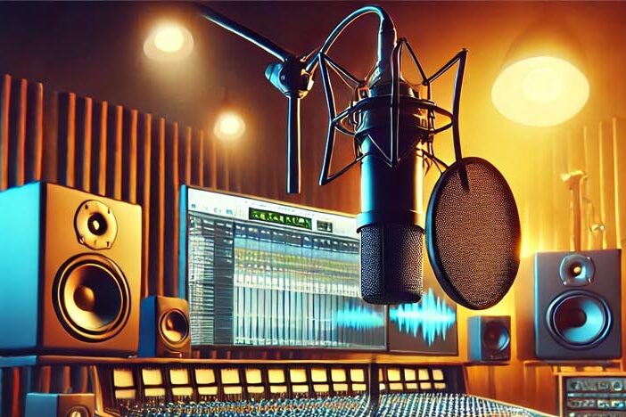 recording for animated series
