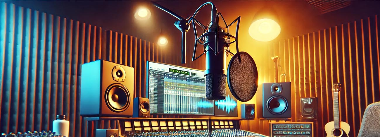 recording for animated series