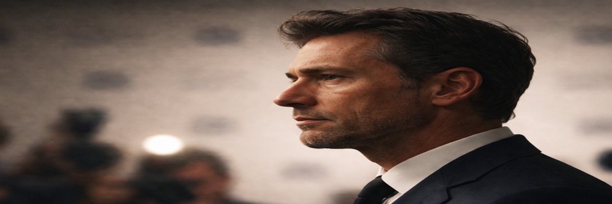 Liam Neeson speaking at a film event amid documentary narration controversy