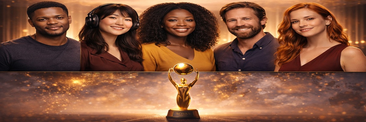 International voice actors recognized at the 2026 SOVAS Voice Arts Awards ceremony